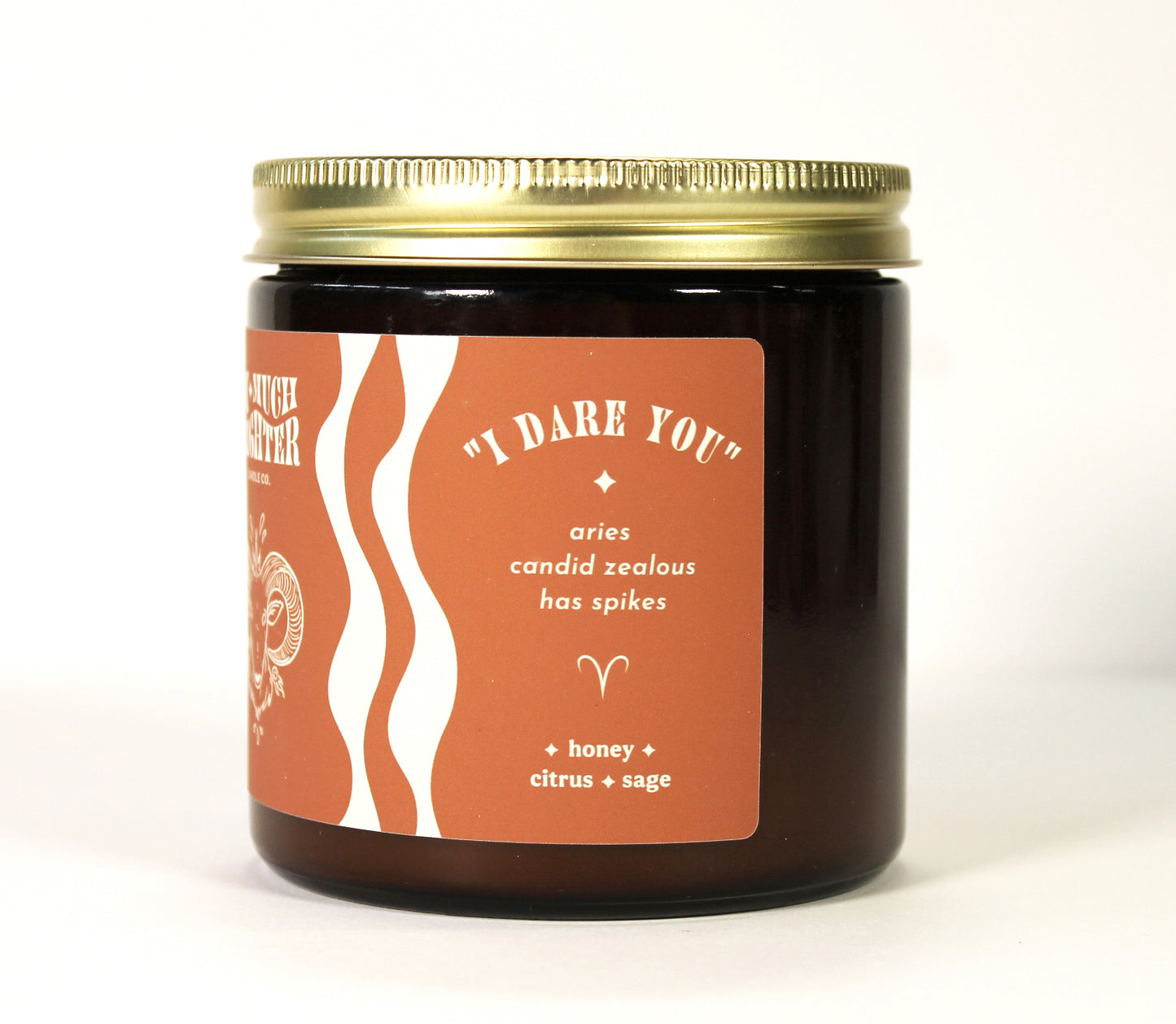 Aries Zodiac Soy Candle by Soy Much Brighter in Beverly, Ma