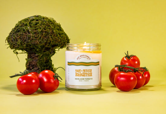 Tomato Candle: Vegan tomato Candle in Beverly, Ma