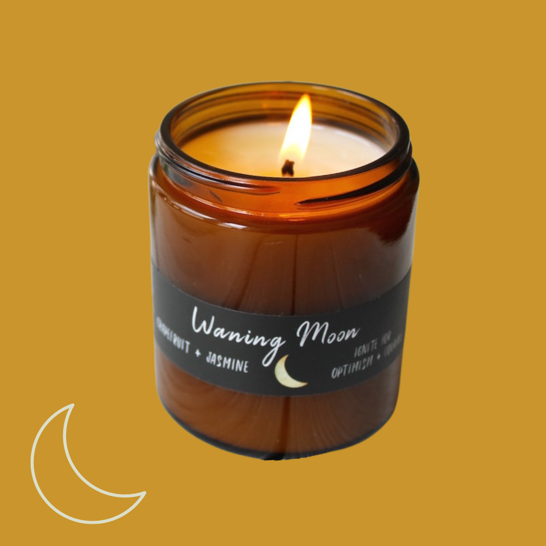 Waning Moon: Soy Moon Candles in Boston, Ma