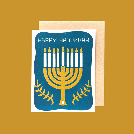 Load image into Gallery viewer, Happy Hanukkah Card
