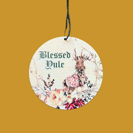 Blessed Yule Ornament