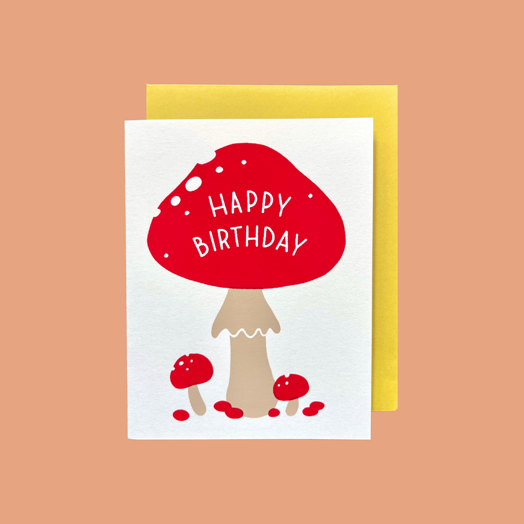 Mushroom Birthday