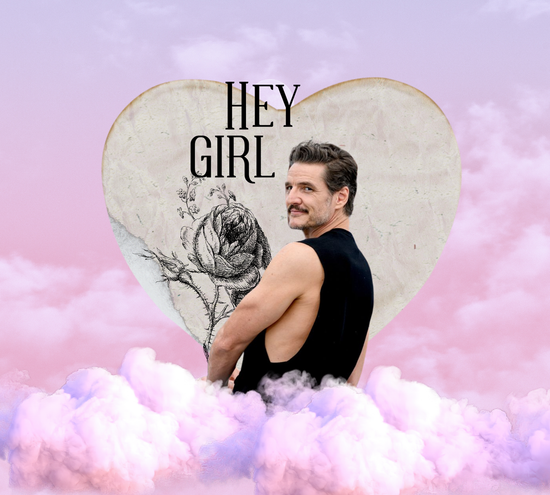 Pedro Pascal Lighter // long neck! // Hey Girl