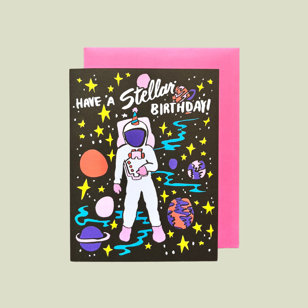 Stellar Birthday Card