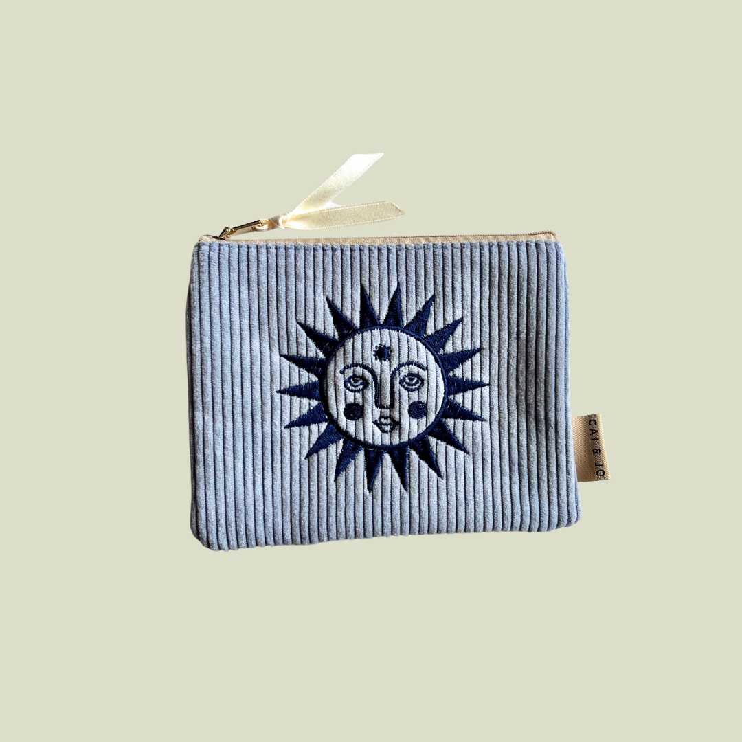 Load image into Gallery viewer, Blue Sun Pouch

