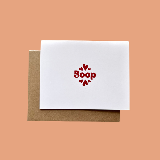 Boop Valentine's Card