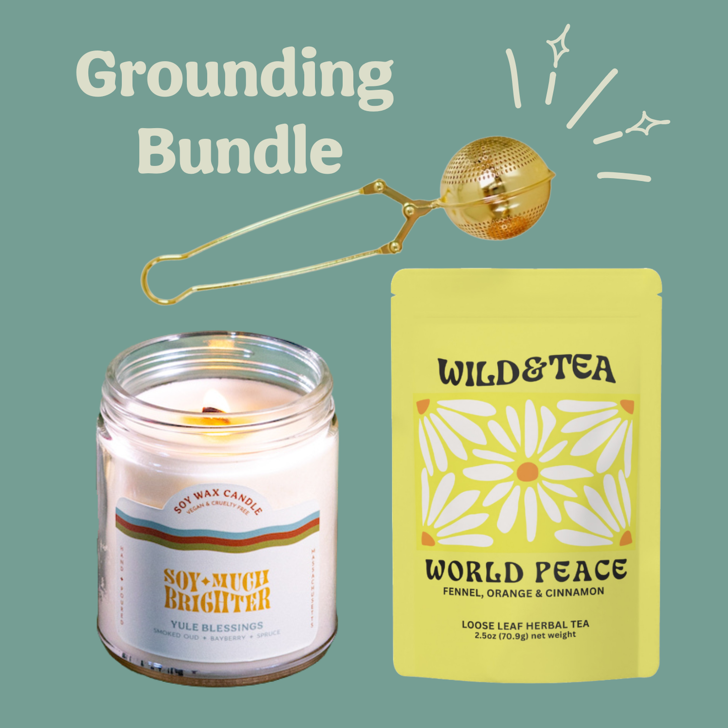 Grounding Bundle // Holiday Gifts // Candle Bundle