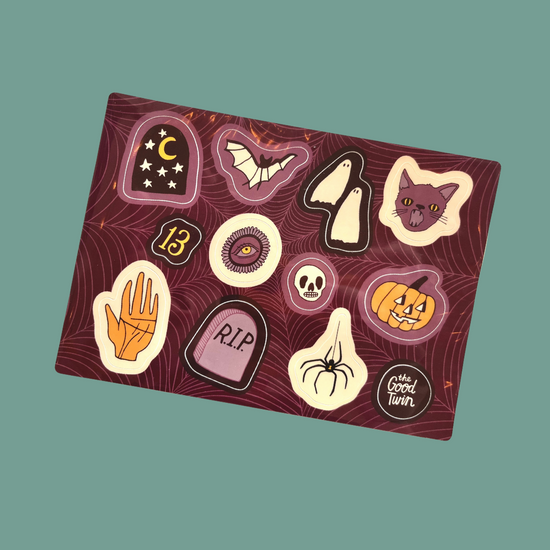 Spooky Sticker Sheet 02