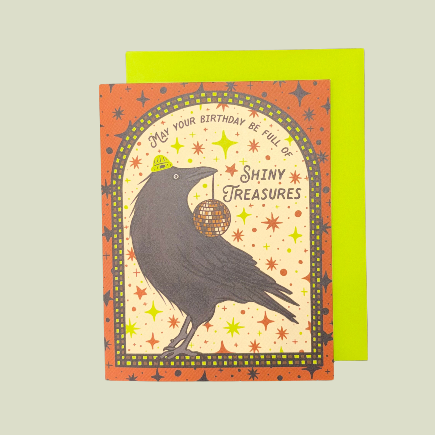 Boss Dotty Paper Co May your Birthday Be Full of Shiny Treasures CARD