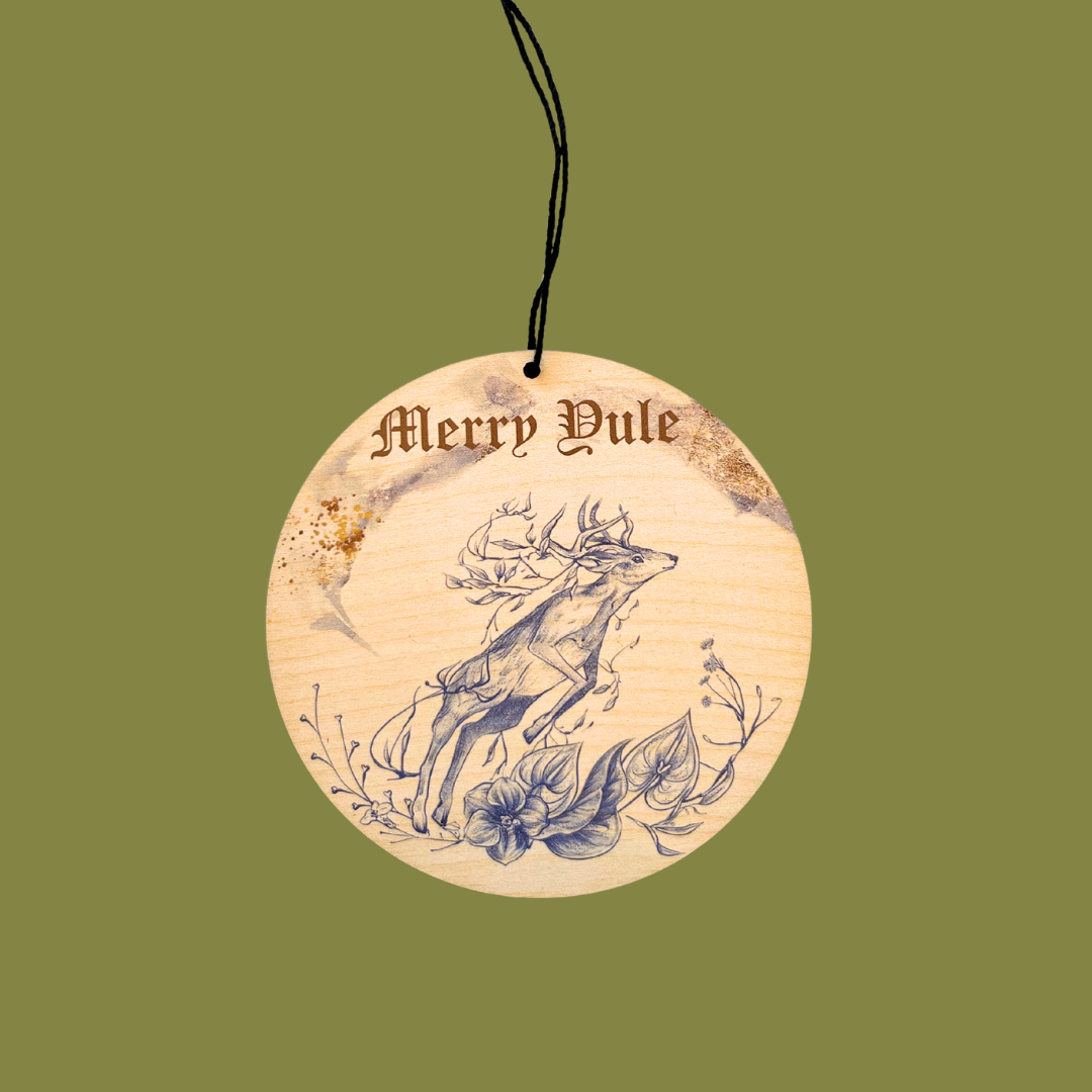 Merry Yule Ornament