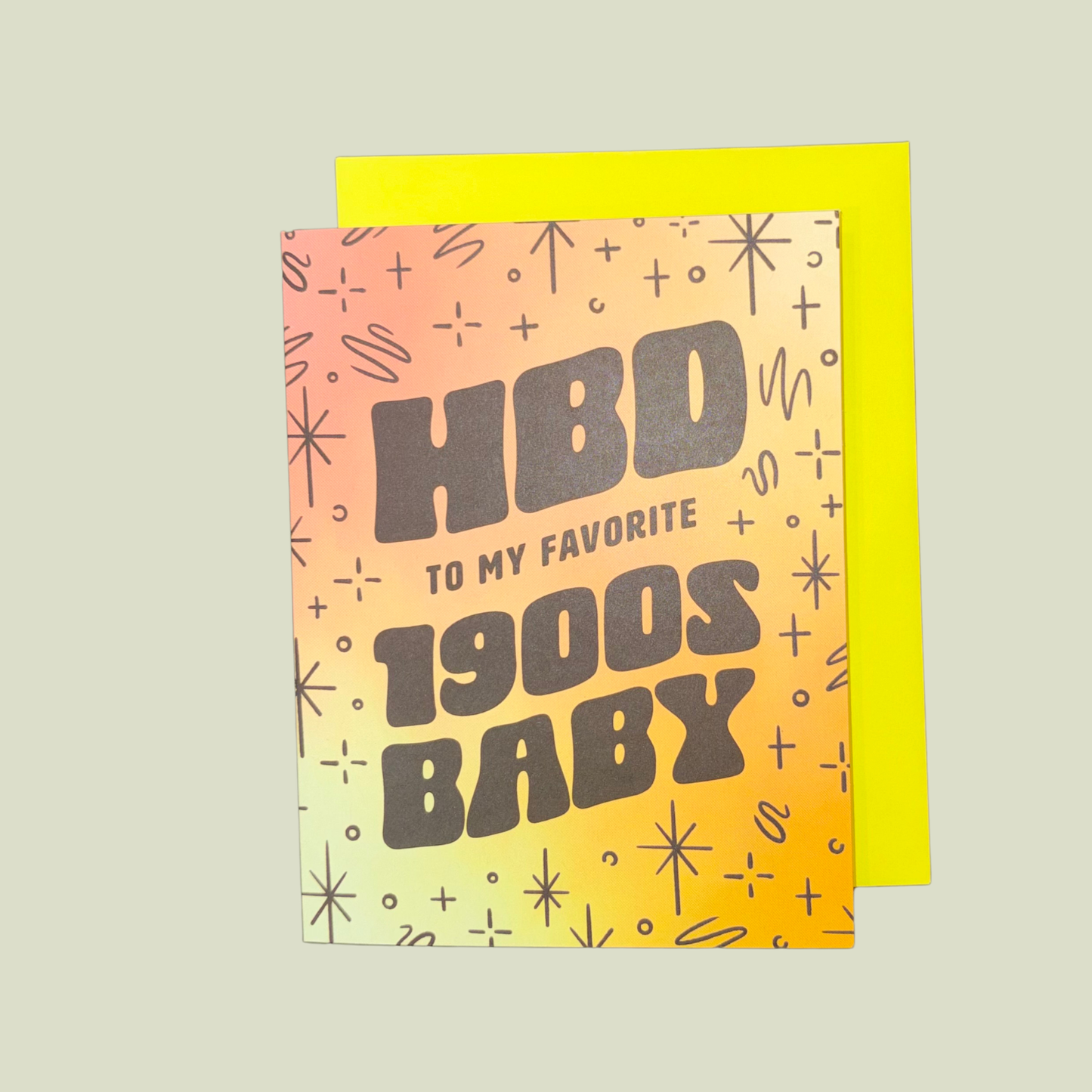 Boss Dotty Paper Co 1900s Baby Birthday Card