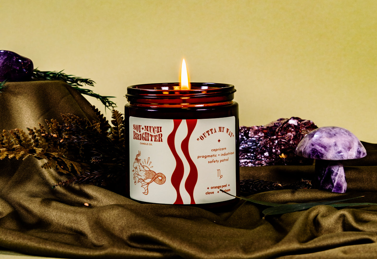 Capricorn Zodiac Soy Candle