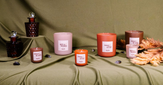 Fall Folklore Mini Aura Collection Bundle // All 3 small candles // 2.5oz.