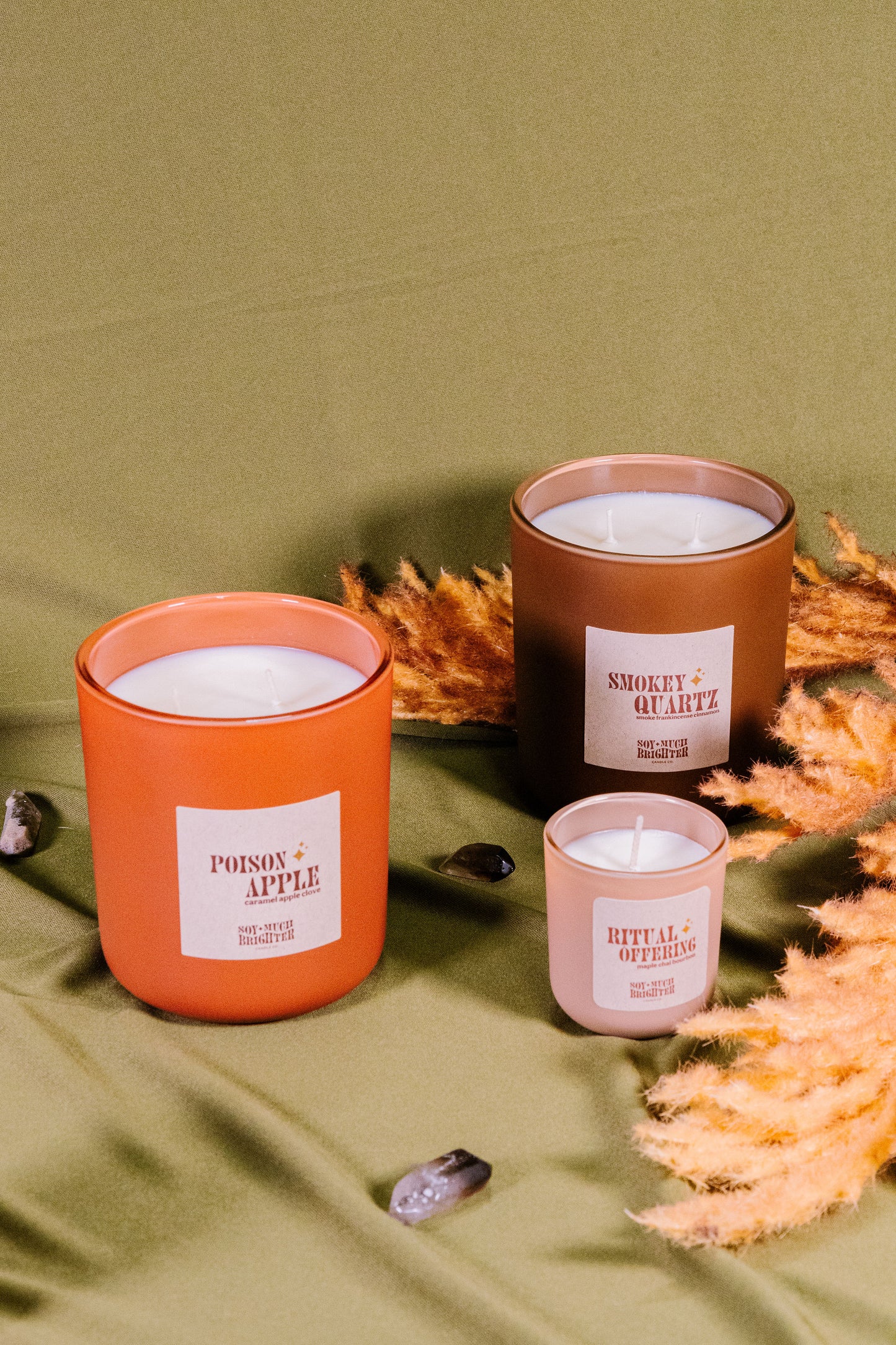 Fall Folklore Aura Collection Bundle // All 3 large candles // 12oz.