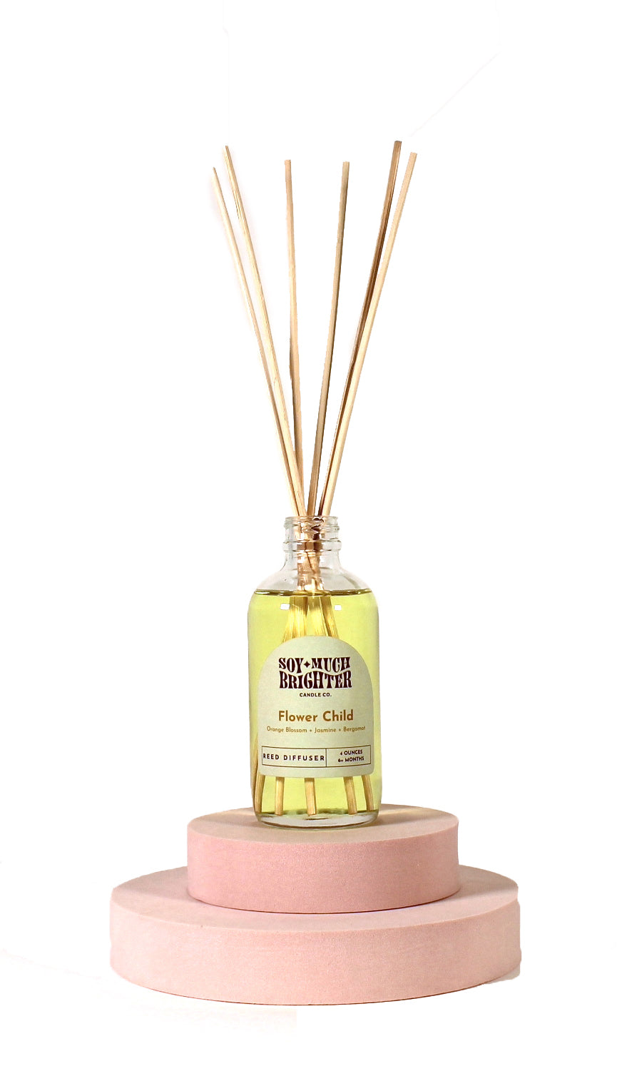 Nontoxic diffuser scented with orange blossom