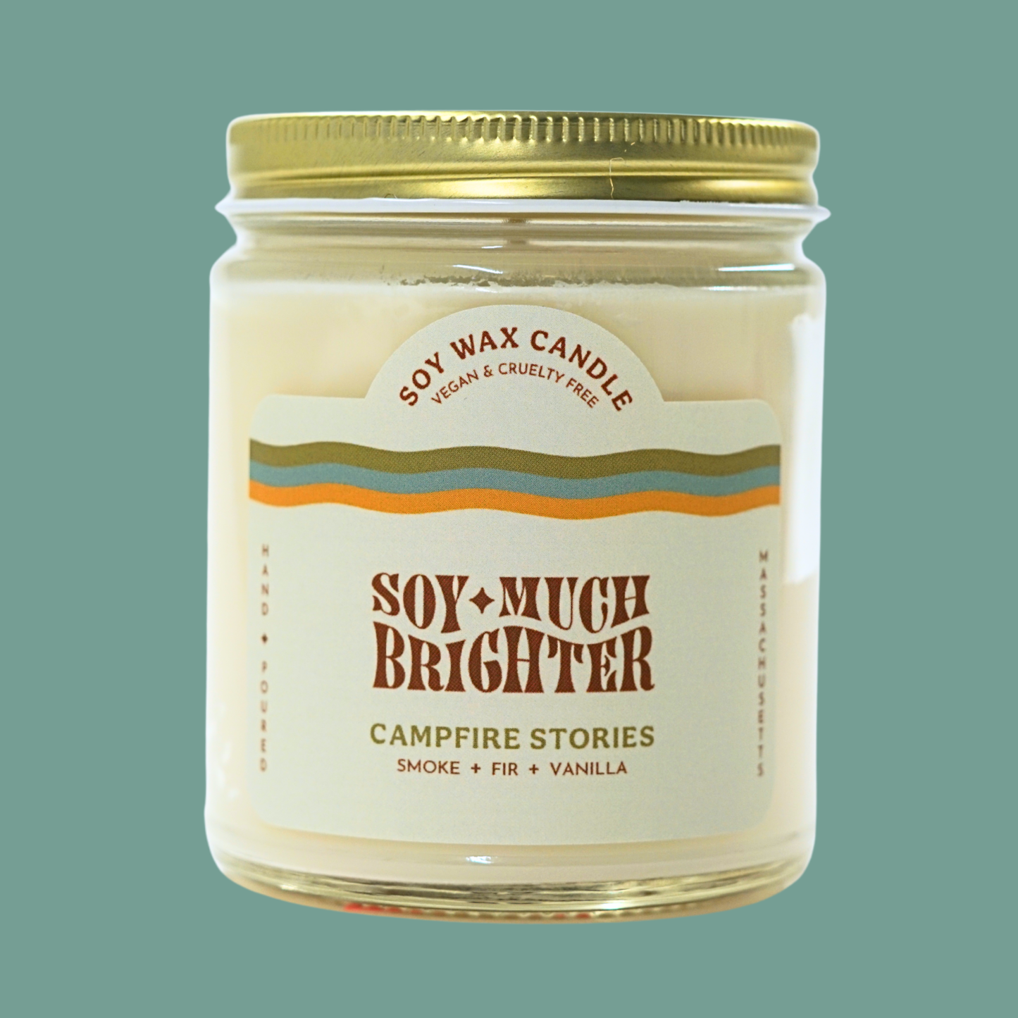 Campfire Stories Soy Candle: Vanilla + Fir + Smoke