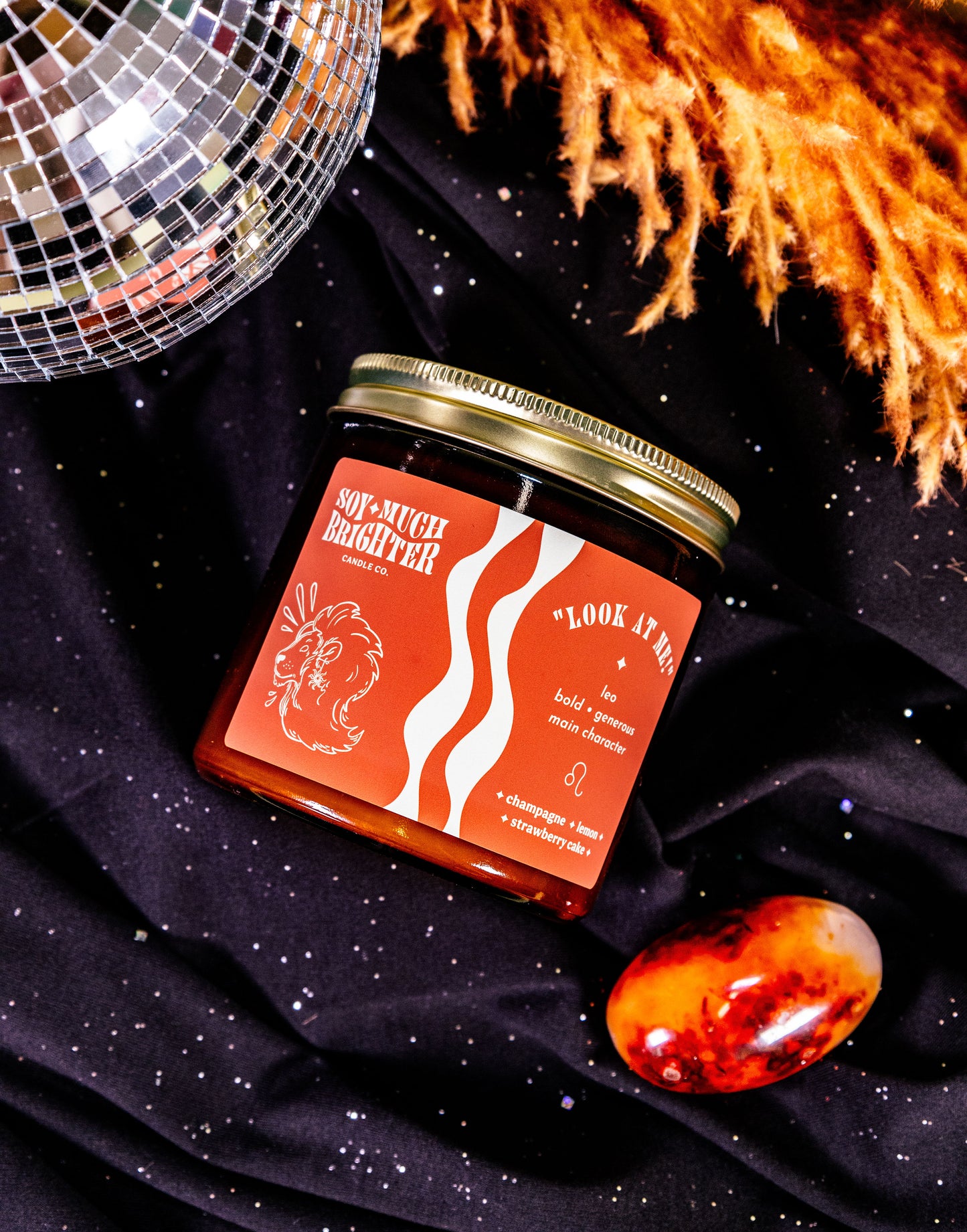 Leo Zodiac Soy Candle