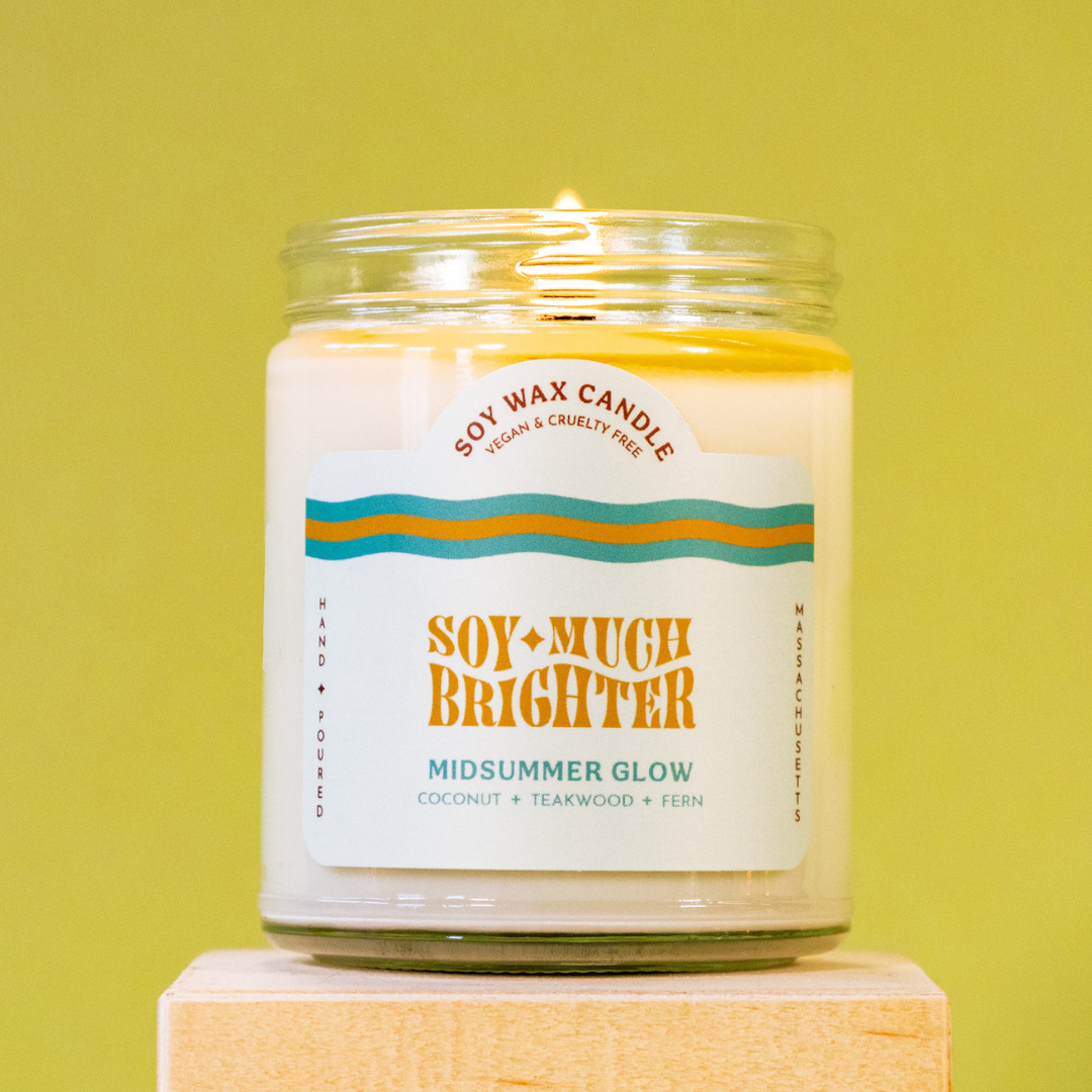 Midsummer Glow: Coconut + Teakwood + Fern