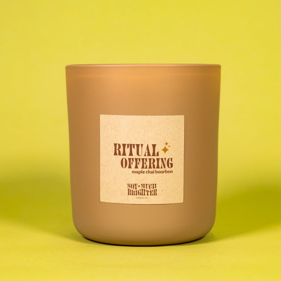 Ritual Offering // Winter Wonder Aura Collection // Maple Chai Bourbon  // Large 12oz.