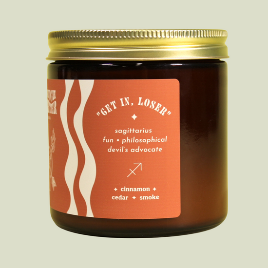 Sagittarius Zodiac Soy Candle