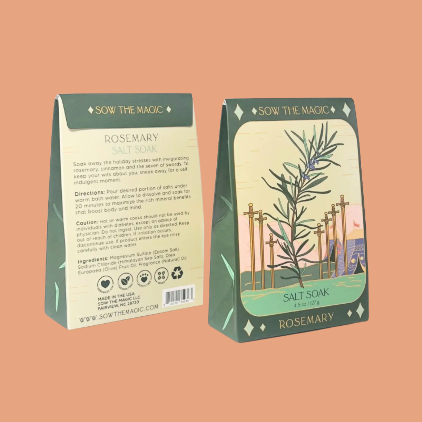 Rosemary Salt Soak by Sow the Magic