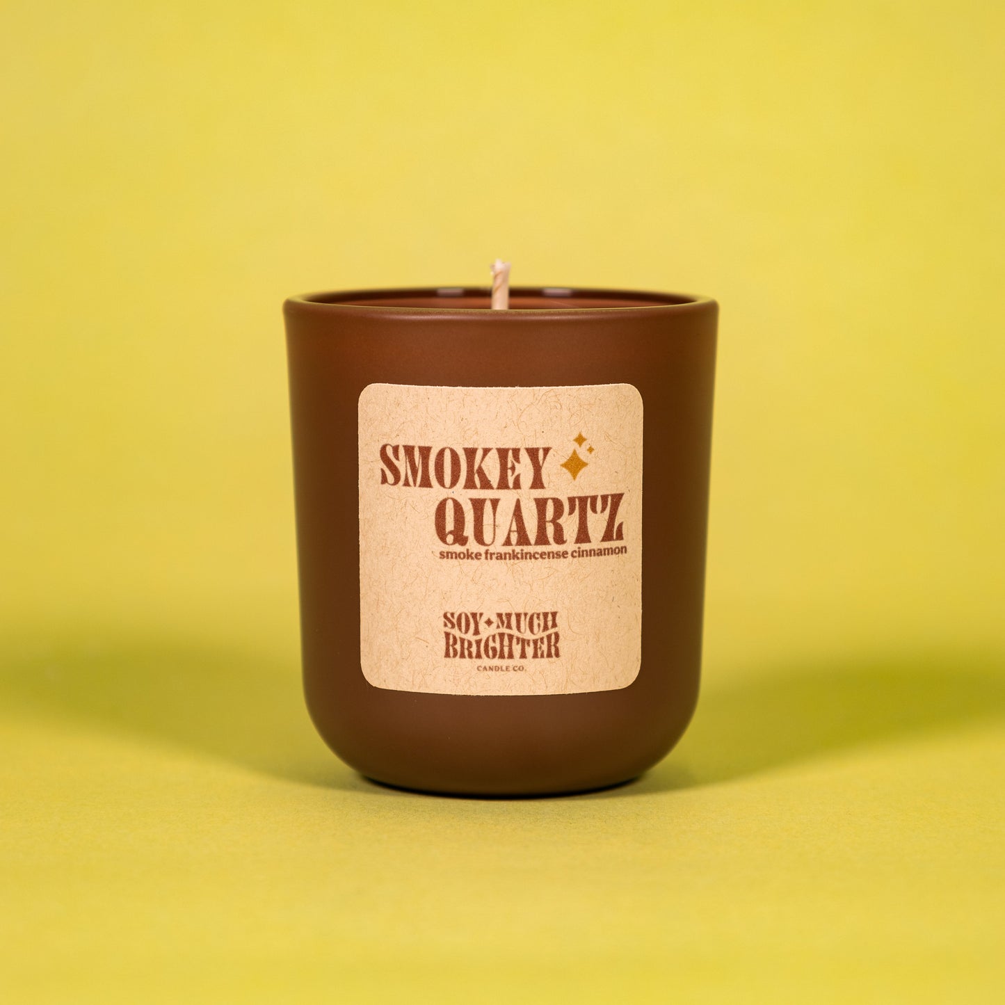 Smokey Quartz // Folklore Aura Collection // Smoke Cinnamon Frankincense // Small 2.5oz.