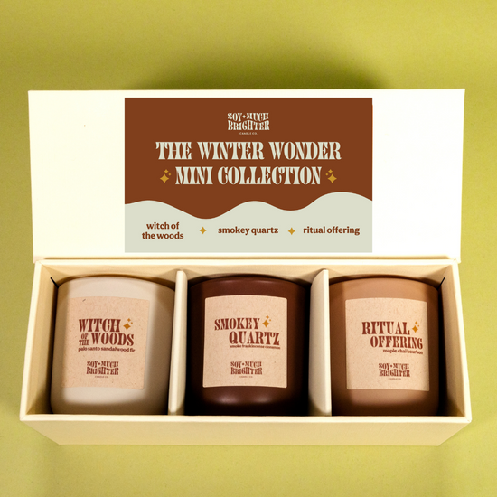 Winter Wonder Aura Collection Bundle // All 3 small candles // 2.5oz.