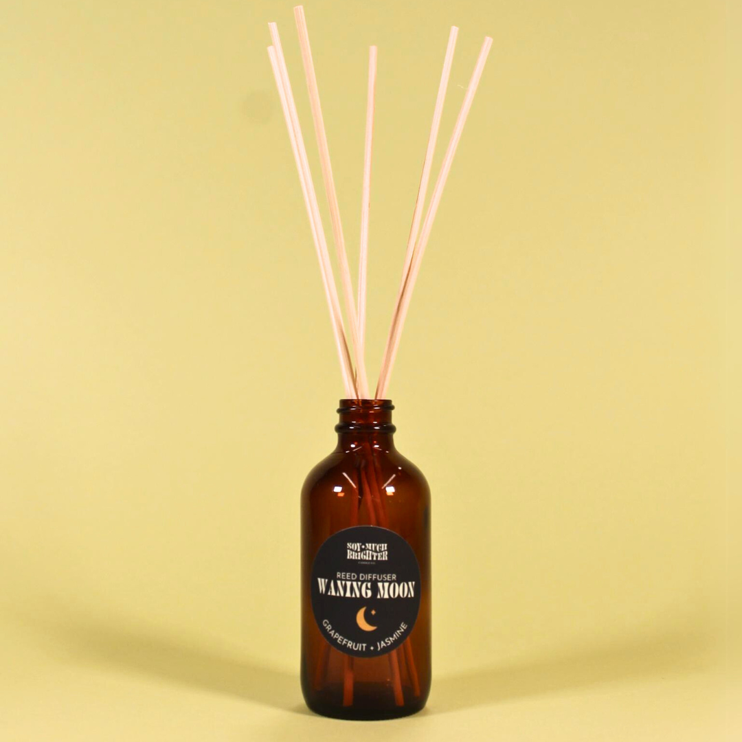 Reed Diffuser: Moon Phase Collection - Waning Moon // Grapefruit + Jasmine