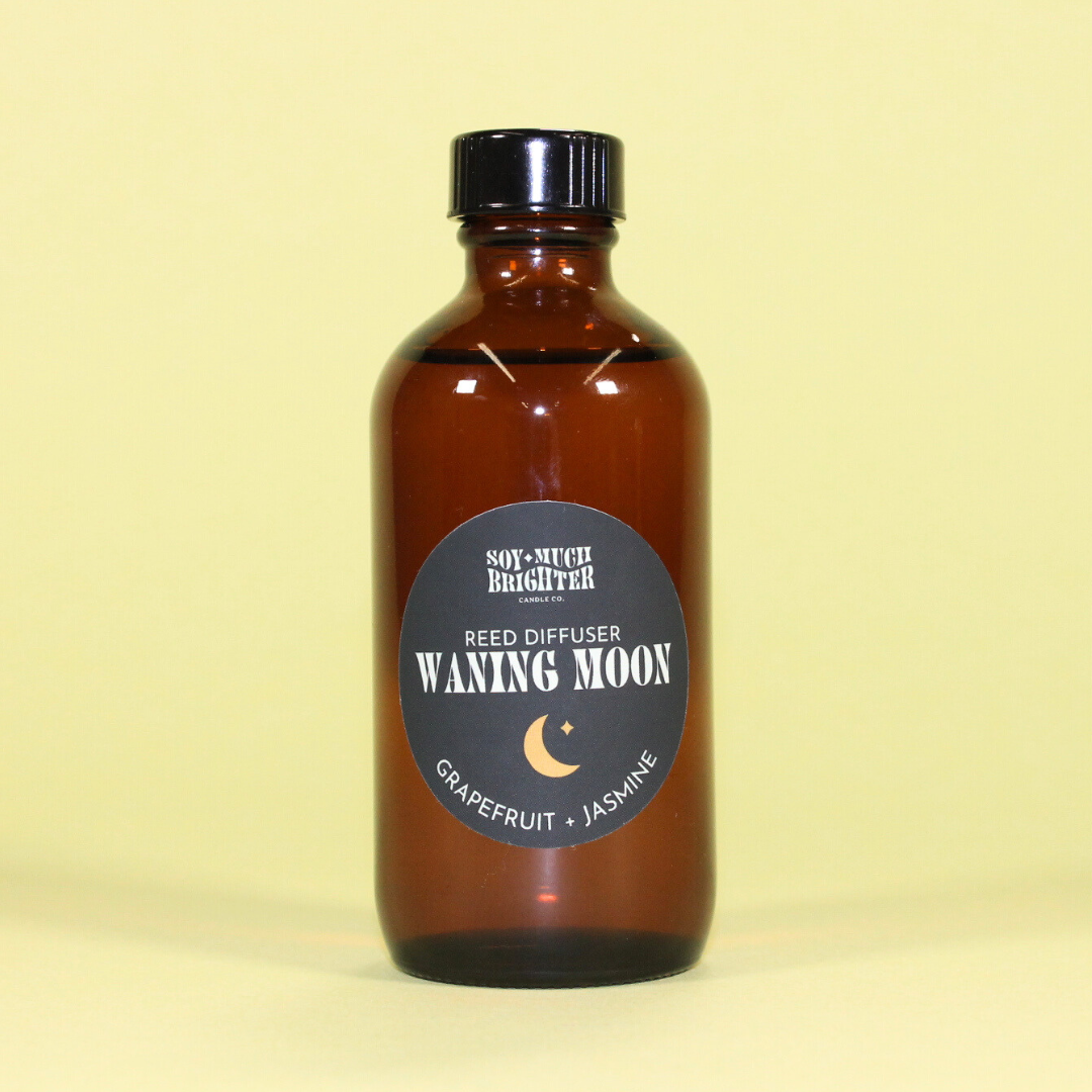 Reed Diffuser: Moon Phase Collection - Waning Moon // Grapefruit + Jas ...