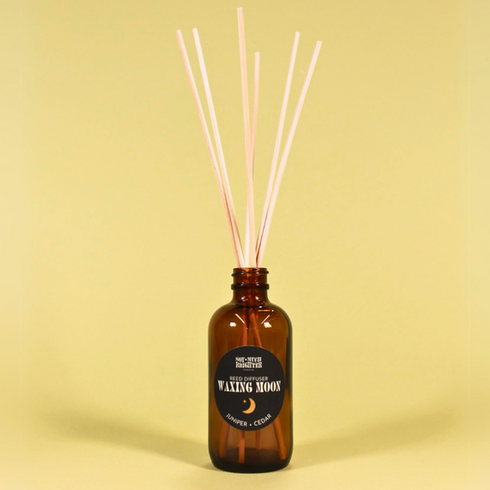 Reed Diffuser: Moon Phase Collection - Waxing Moon // Juniper + Cedar