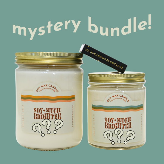 Mystery Candle Bundle // Soy Vegan Candles