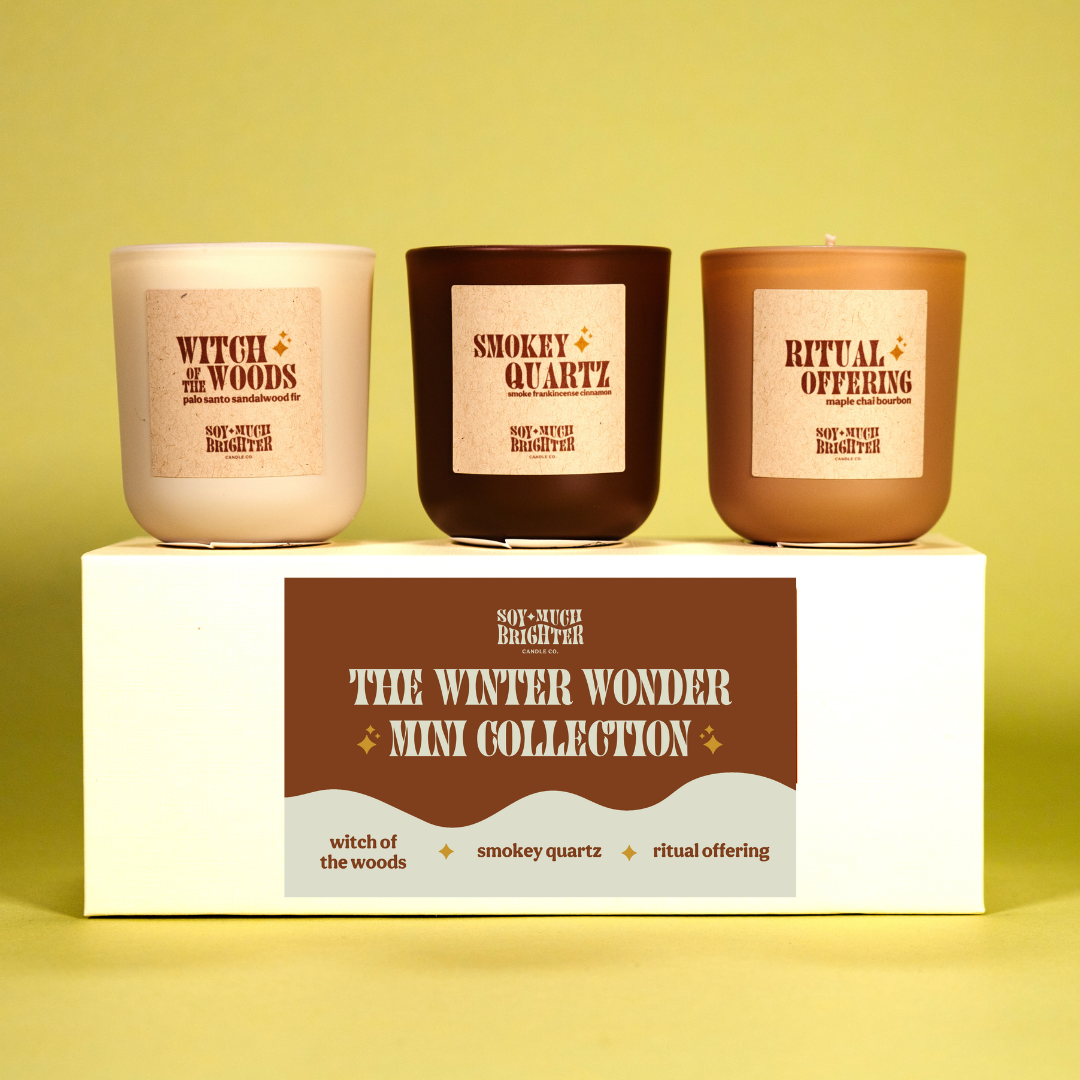Winter Wonder Aura Collection Bundle // All 3 small candles // 2.5oz.