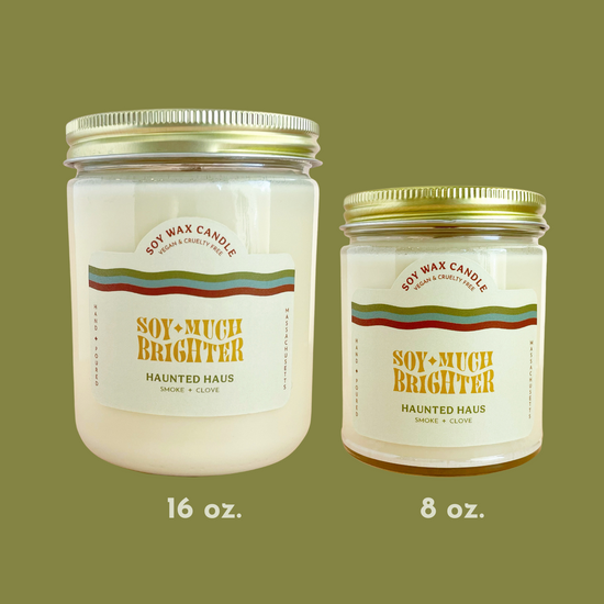  Smoke scented candle by Soy Much Brighter Candle, CO.