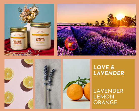 Love & Lavender: Lavender + Orange + Lemon