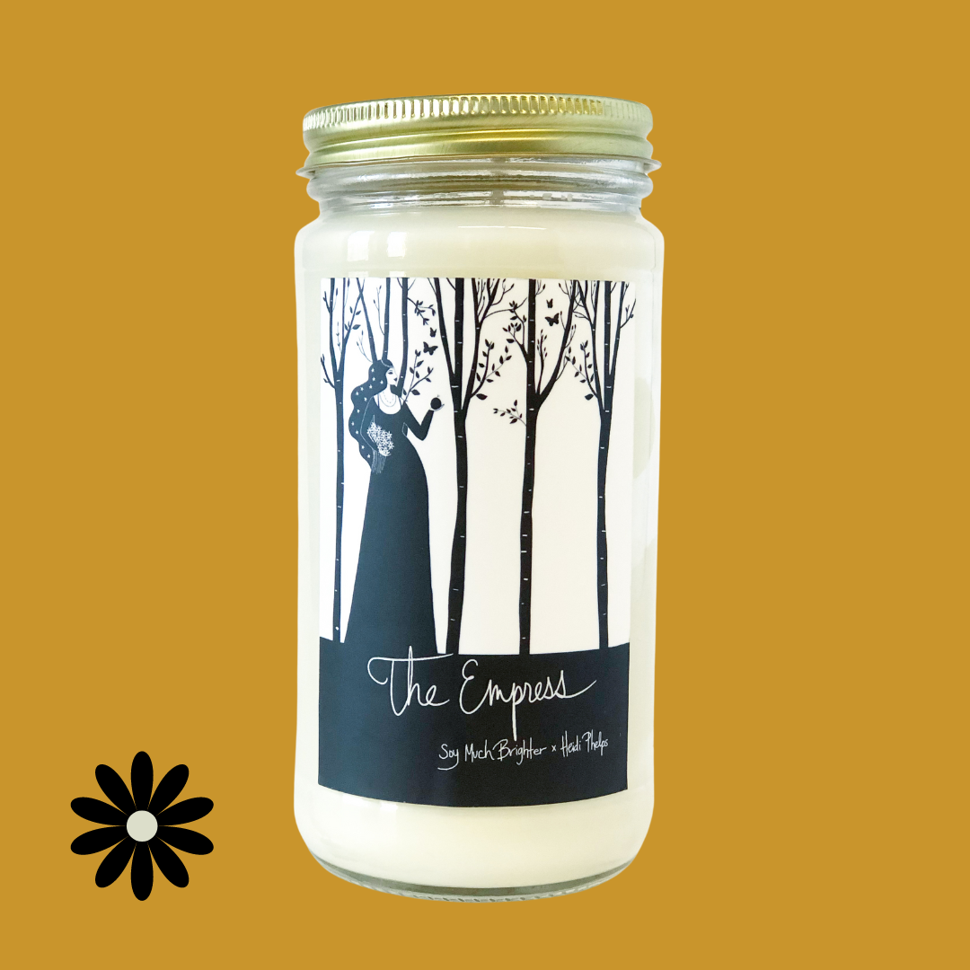Load image into Gallery viewer, The Tarot Collection: The Empress Soy Candle
