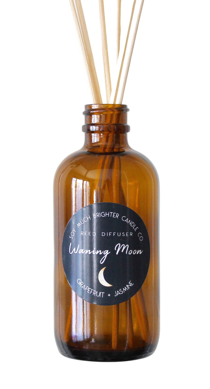 Reed Diffuser: Moon Phase Collection - Waning Moon // Grapefruit + Jasmine